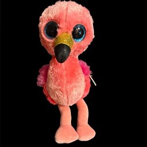 Ty Beanie Boo Gilda Pink and Red Plush